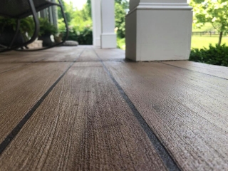 Rustic Concrete Wood | Monasses Virginia | Tailored Concrete Coatings