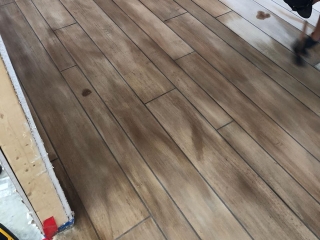 Rustic Concrete Wood | Winchester Virginia | Tailored Concrete Coatings